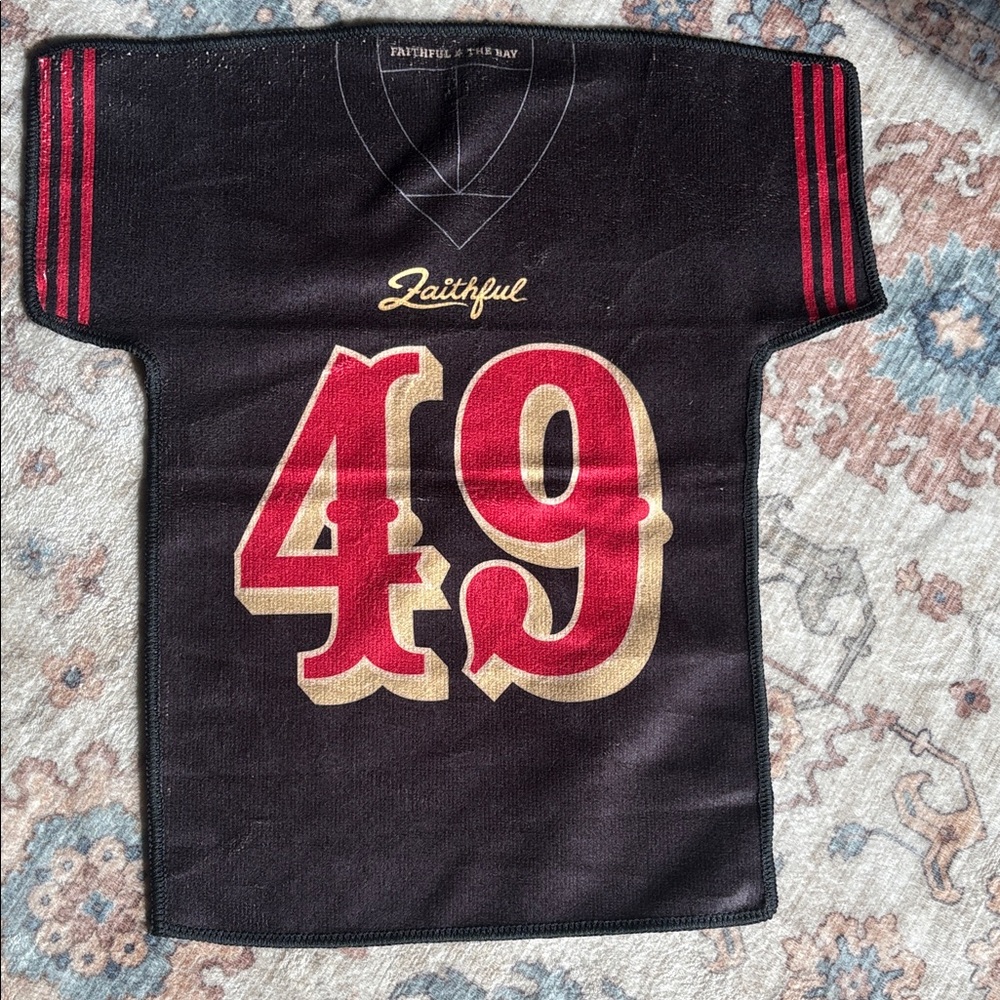 San Francisco 49 Jersey Rally Towel